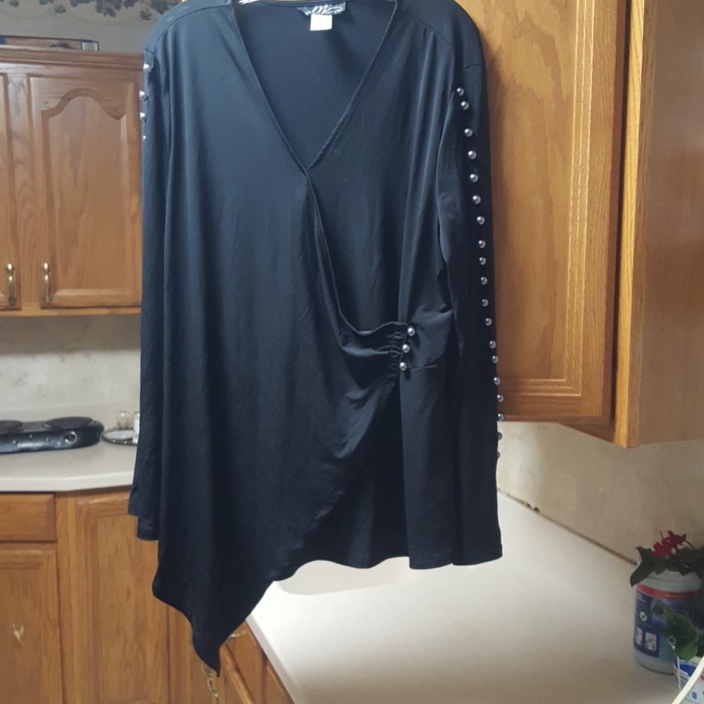 MIDNIGHT VELVET   2 PICES PANTS  JACKET SIZE 1X